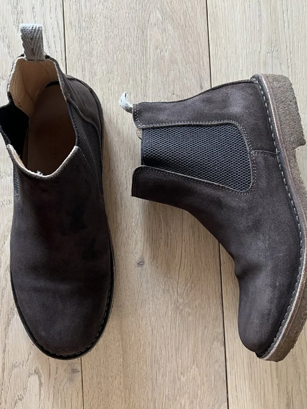 Astorflex SR1 Bitflex Chelsea Boots Brown Leather Men's Size 10 (43)